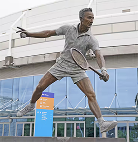 Rod Laver Sculpture, 2017 Rod Laver Sculpture, 2017