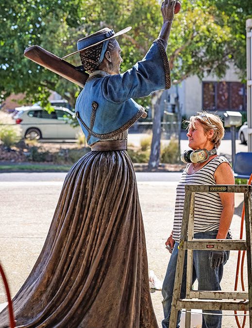 Barbara Rae sculpture